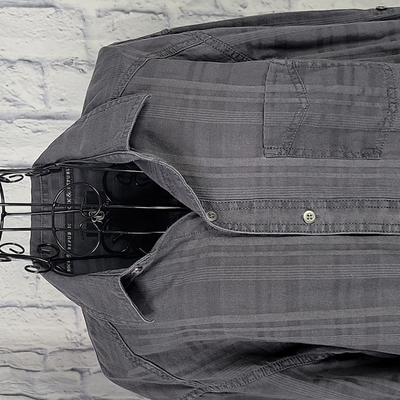 ROCK‎ AND REPUBLIC Men's Gray Casual Shirt Large - Picture 2 of 7